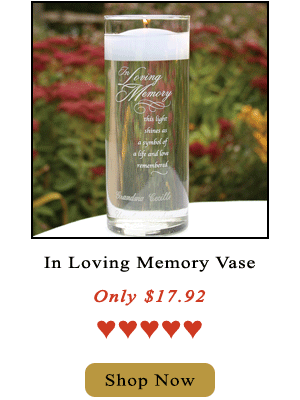 Shop the In Loving Memory Vase